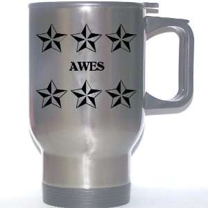  Personal Name Gift   AWES Stainless Steel Mug (black 