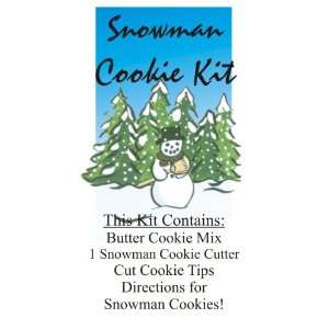 Snowman Cookie Kit Grocery & Gourmet Food