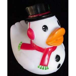  Snowman Rubber Duck 