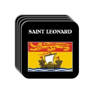  New Brunswick   SAINT LEONARD Set of 4 Mini Mousepad 