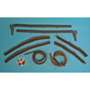  Chevy Roofrail Weatherstrip Set, Convertible, 1955 1957 