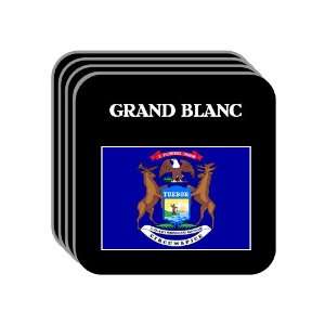  US State Flag   GRAND BLANC, Michigan (MI) Set of 4 Mini 