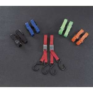  Parts Unlimited Quality Tie Downs Cam Buckle Fluorescent 