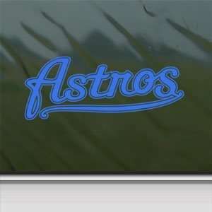  Houston Astros Blue Decal Astros Logo Truck Window Blue 