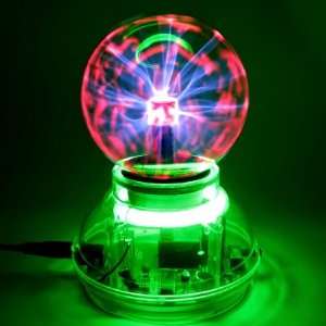  3 Music / Sound Activated Plasma Ball Sphere Night Light 