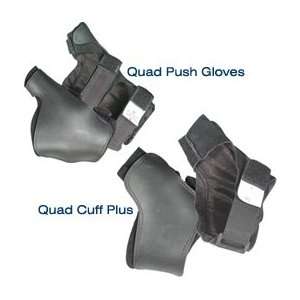  Wheelchair Gloves   Quad Cuff Plus, Medium   Model 565355 
