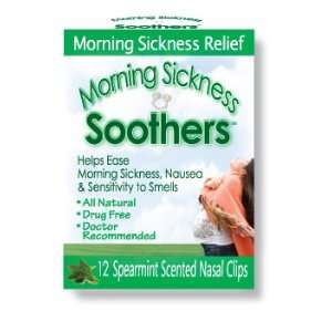  Morning Sickness Soothers   Spearmint Scented Nasal Clips 
