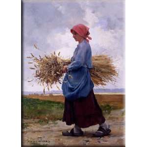  Returning From the Fields 11x16 Streched Canvas Art by 