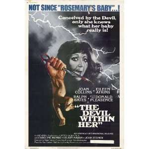  The Devil Within Her Movie Poster (11 x 17 Inches   28cm x 