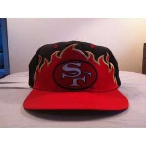    San Francisco 49ers Rare Flame Snapback Hat 