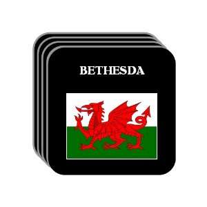  Wales   BETHESDA Set of 4 Mini Mousepad Coasters 