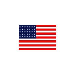 Historical 35 Star United States Flag, 4 x 6 Endura 