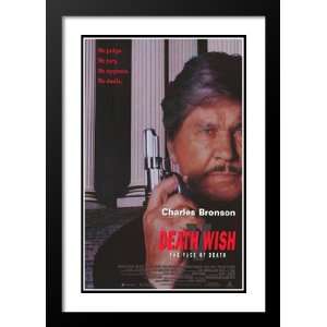  Death Wish 5 Face of Death 20x26 Framed and Double Matted 