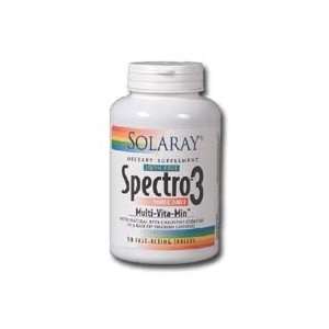  Solaray   Spectro 3 Iron Free, 90 tablets Health 