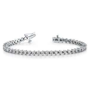   Tennis Bracelet, 3.42 ct. (Color HI, Clarity SI2) Anjolee Jewelry