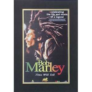  Bob Marley Time Will Tell Picture Plaque Unframed