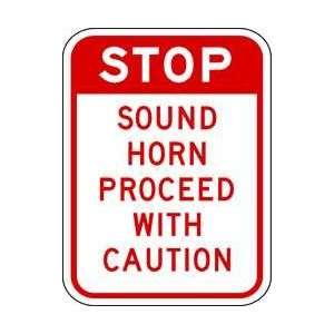 Stop Sound Horn Proceed With Caution,hip   LYLE  