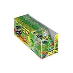  Pop Rocks Sour Apple Dips Box (18 packs) 