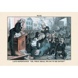  Puck Magazine Late Repentance 24X36 Giclee Paper