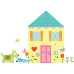  RoomMates RMK1438SLM Build A House Peel & Stick Wall Decal 