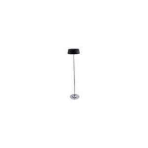 Alico FL6300 31 15 Skeet Floor Lamp Black Glass Shade / Chrome Finish