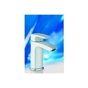   Mixing Faucet without Pop Up Waste 31001 TC WHITE