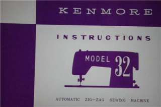 Kenmore 158.320 Sewing Machine Instruction Manual CD