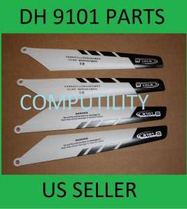 2A + 2B Main Blades for DH 9101 04 RC HELICOPTER DH9101  