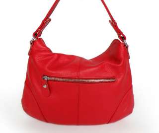 Red Mini Lady Fashion Handbag Shouldler Bag Cross Body Genuine Leather 