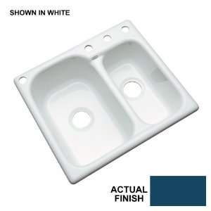   Double Basin Acrylic Topmount Kitchen Sink 33120