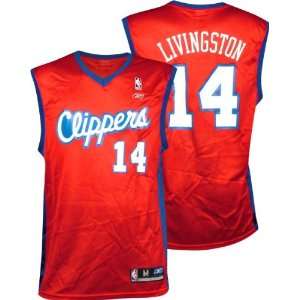 Shaun Livingston Red Reebok NBA Replica Los Angeles Clippers Jersey