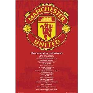  Manchester United Honors Poster