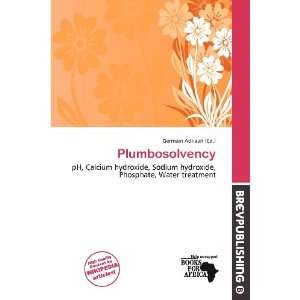  Plumbosolvency (9786200831392) Germain Adriaan Books
