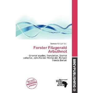   Forster Fitzgerald Arbuthnot (9786200887023) Germain Adriaan Books