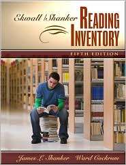 Ekwall/Shanker Reading Inventory, (0205388531), James L. Shanker 
