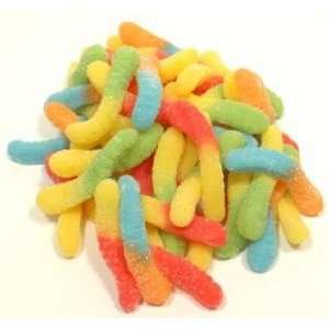 Albanese Mini Assorted Fruit Gummi Worms 1.5 LB  Grocery 
