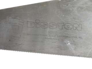 VTG Disston D 7 Handsaw 10 PPI GUC Layered Plywood Grip 26 Carpenters 