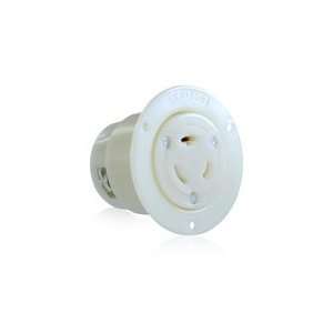  Leviton 3756 Flanged Outlet Locking Blade 24 20R 20A 480V 