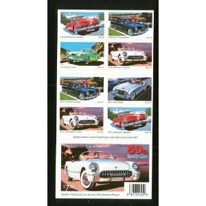   50s Sporty Cars Booklet of 20 Mint US 37c Stamps 3931 