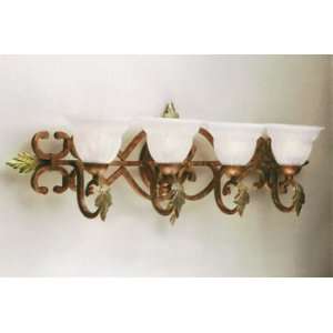  AF Lighting 3912 4WB Burnished Sage Provencal Tuscan Four 