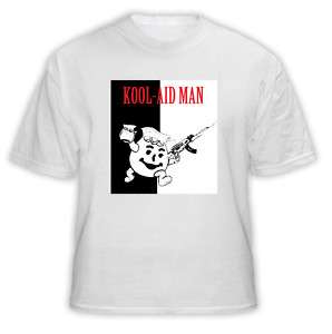 Rambo Kool Aid Man_funny_T Shirt White  