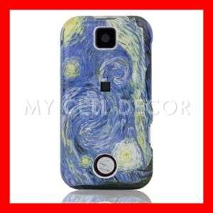 Starry Night Cell Phone Case for Motorola A455 Rival  