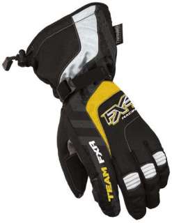 FXR Backshift Snowmobile Glove Yellow 2XL  