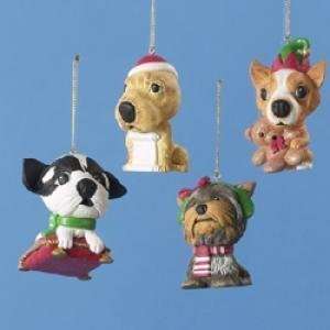 Pack of 36 Shih Tzu, Chihuahua, Retriever & Yorkie Puppy Dog Christmas 
