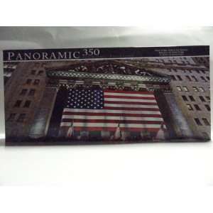   Panoramic 350 Piece Puzzle   New York Stock Exchange 