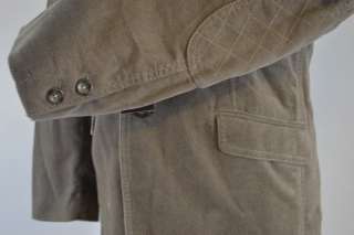 New Black Brown 1826 Mens Brown Cotton Blazer Sport Coat 44R $225 NWT 