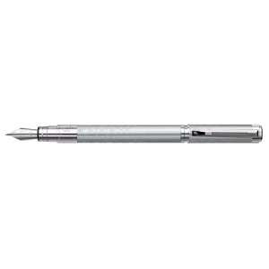  Waterman Perspective Silver w/ Chrome Fine Point Fountain 
