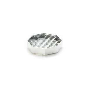  Cal Mil 681 4 49   4 in Square Standard Drip Tray, Chrome 