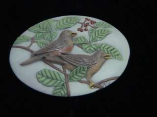 BIRDS PLAQUE Chocolate Candy Soap Mold NEW RELEASE  