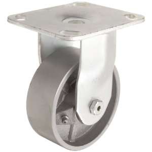 Casters 40 Series Plate Caster, Rigid, Urethane on Polypropylene Wheel 